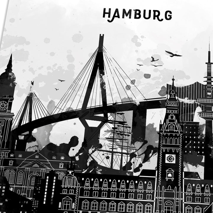 Monochrome Hamburg