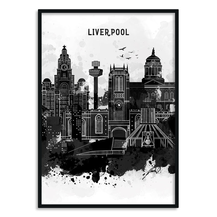 Monochrome Liverpool