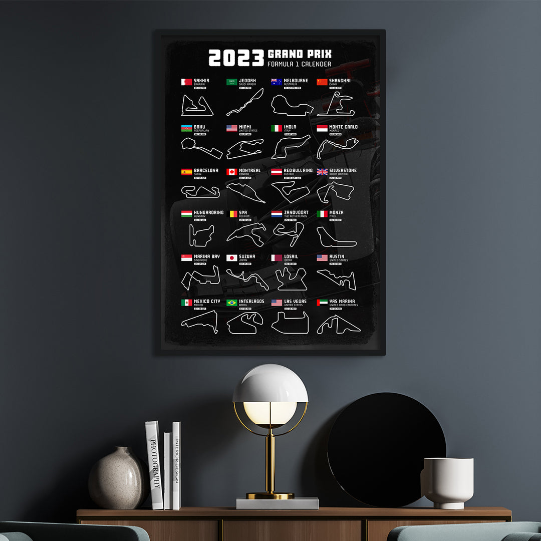 F1 2023 Grand Prix Calendar