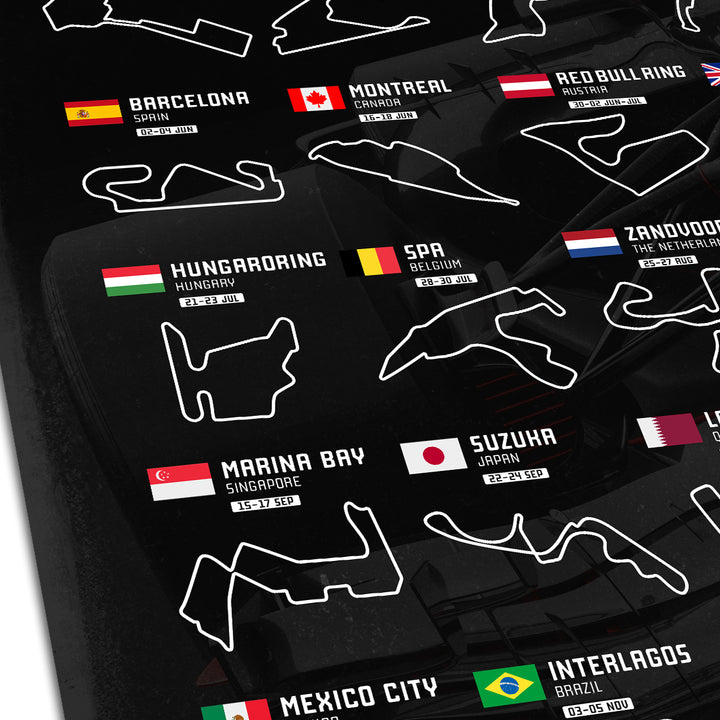 F1 2023 Grand Prix Calendar