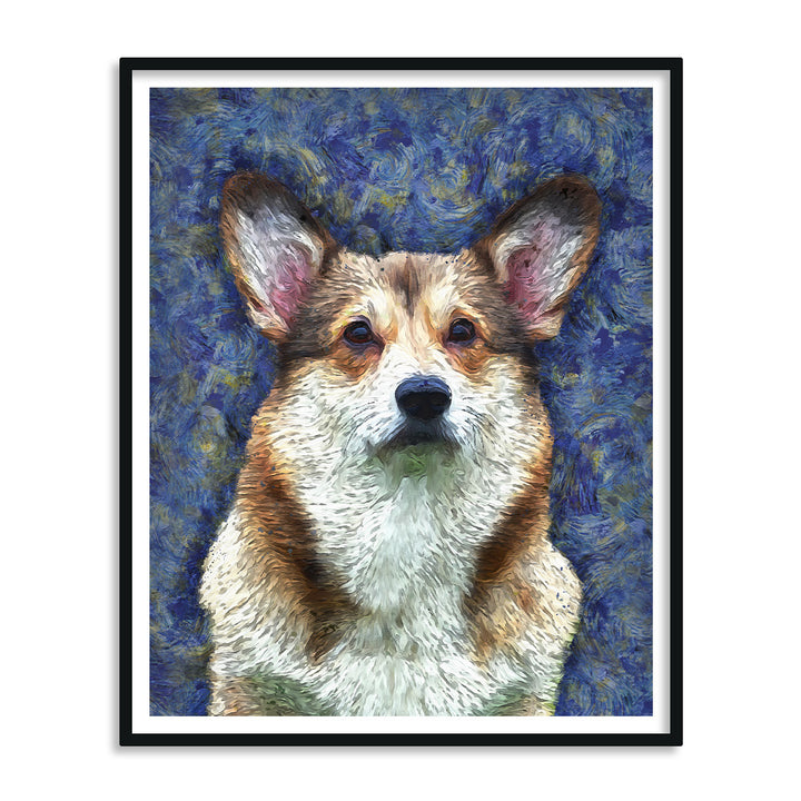 Van Gogh Style Pet Portait